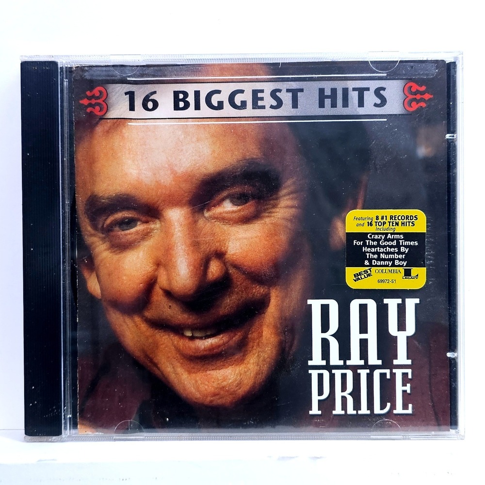 Ray‎ Price 16 Biggest Hits CD HDCD Country Music 1999 Columbia Legacy CK 69972
